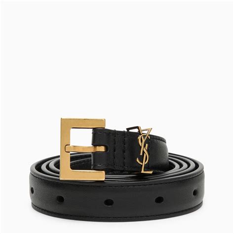 cintura ysl nera|Saint Laurent Ysl Cintura .